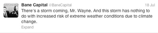 Illustration for article titled Bane Capital tweets its corporate takeover of Gotham City